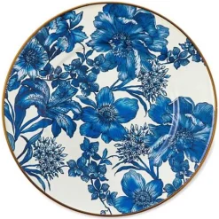 MacKenzie-Childs Royal English Garden Enamel Salad/Dessert Plate< Spring|Dinnerware & Flatware