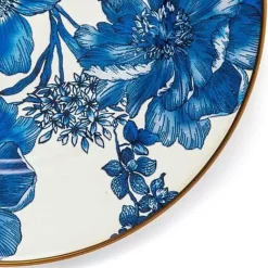 MacKenzie-Childs Royal English Garden Enamel Salad/Dessert Plate< Spring|Dinnerware & Flatware