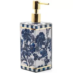 MacKenzie-Childs Royal English Garden Soap Pump< Spring|Bath & Bath Accessories
