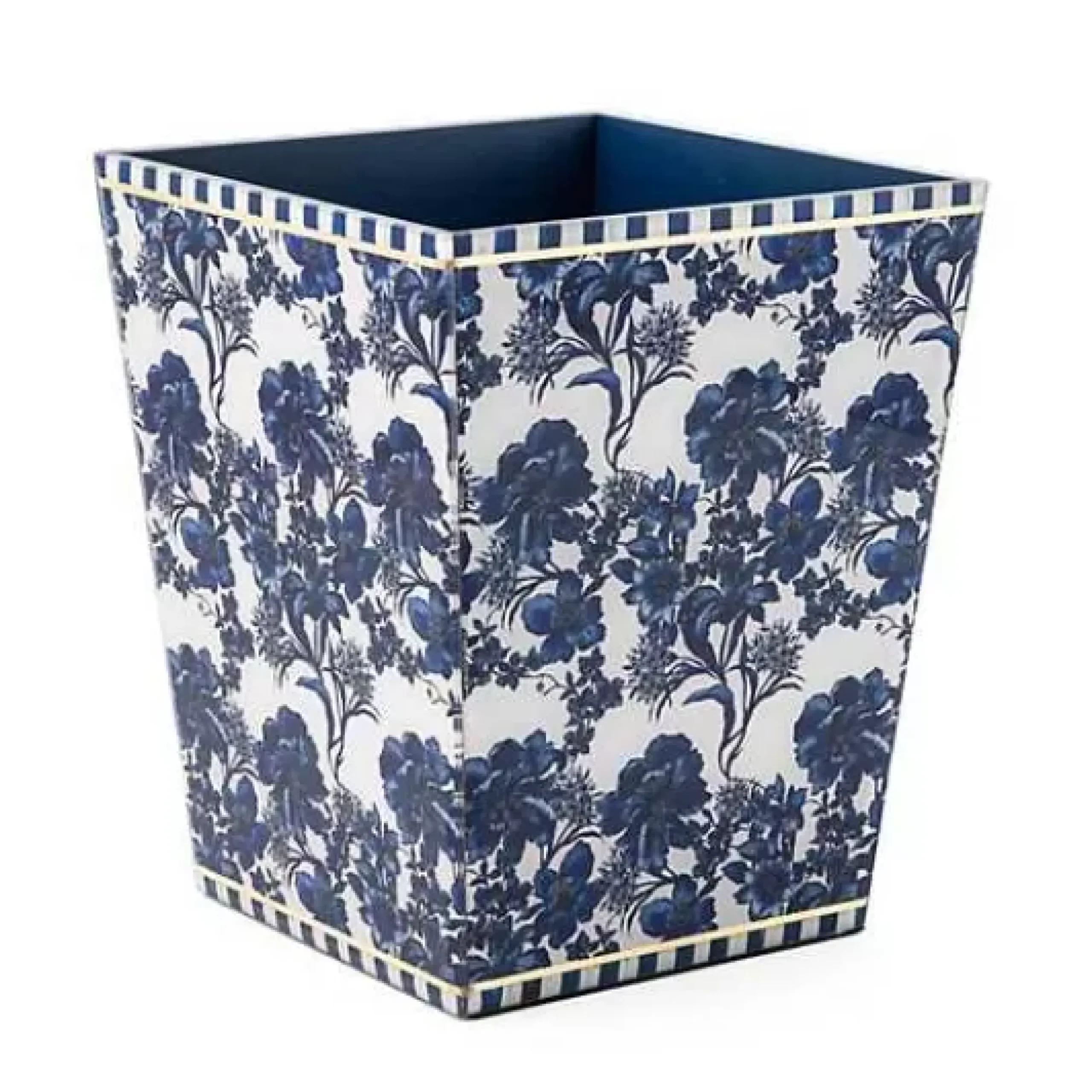 MacKenzie-Childs Royal English Garden Waste Bin< Spring|Bath & Bath Accessories