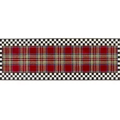MacKenzie-Childs Royal Stewart Tartan Rug - 2'6 x 8' Runner< Holiday|Rugs