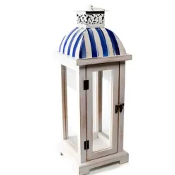MacKenzie-Childs Royal Stripe Lantern< Spring|The Fall Shop