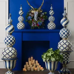 MacKenzie-Childs Royal Stripe Urn< Spring|The Fall Shop