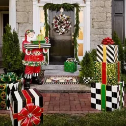 MacKenzie-Childs Santa Wreath Hanger< Holiday|Finishing Touches