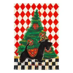 MacKenzie-Childs Scottie Dish Towel< Holiday|Kitchen & Table Linens