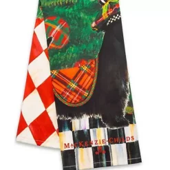 MacKenzie-Childs Scottie Dish Towel< Holiday|Kitchen & Table Linens