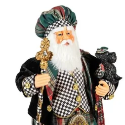 MacKenzie-Childs Scottish Santa< Holiday|Room Accents