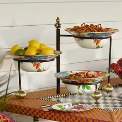 MacKenzie-Childs Serving Stand - Large< Table Accessories|Serveware
