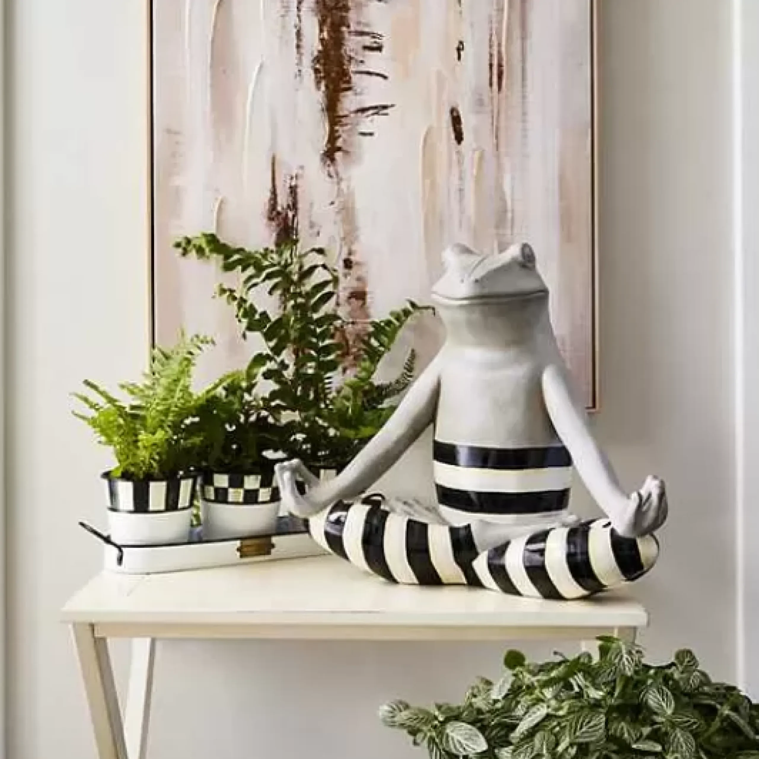 MacKenzie-Childs Spectator Galvanized Herb Pots, Set of 3< Spring|The Fall Shop