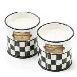MacKenzie-Childs Spectator Small Citronella Candles, Set of 2< Candles & Fragrances|Outdoor