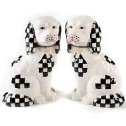 MacKenzie-Childs Staffordshire Dog Figures - Set of 2< Spring|Room Accents
