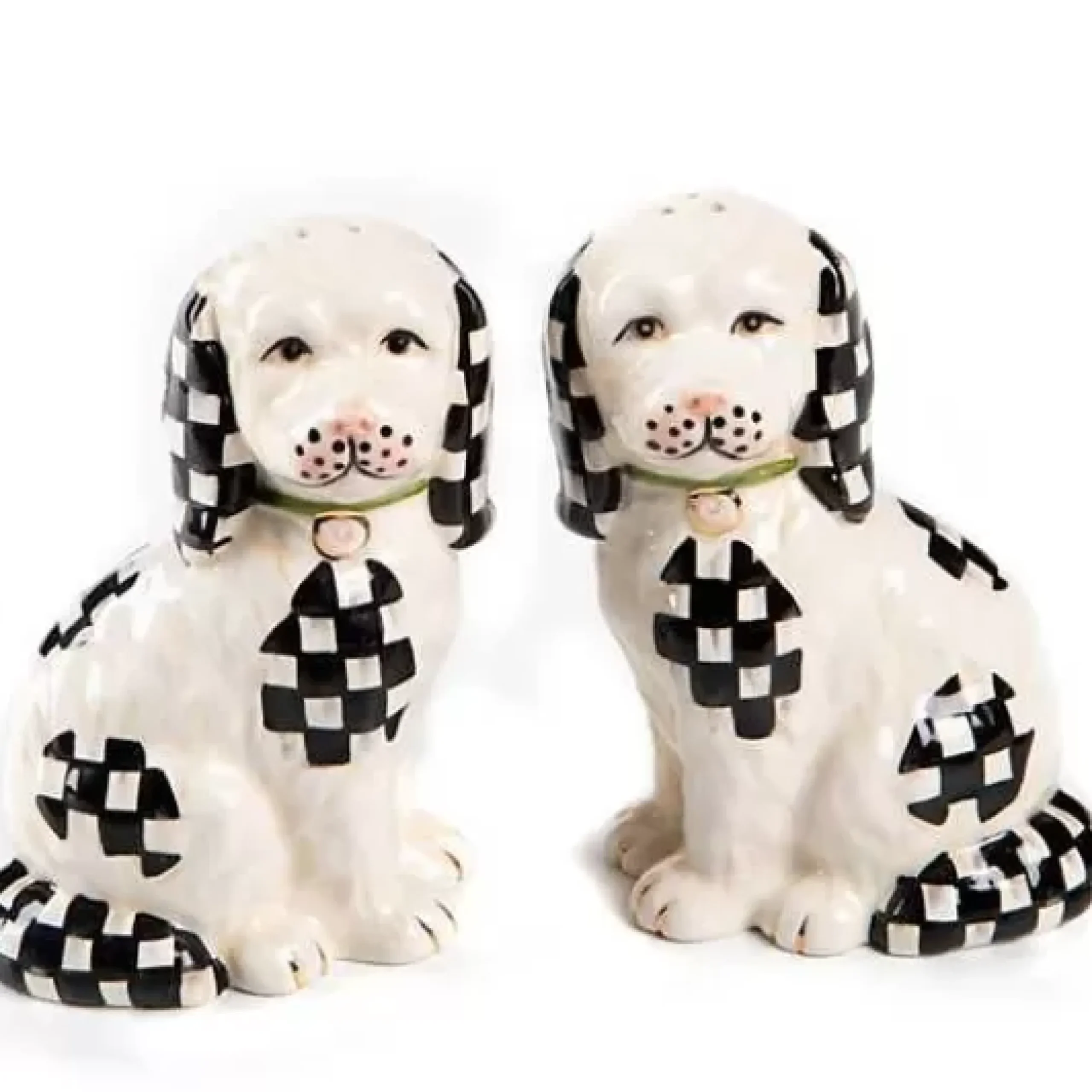 MacKenzie-Childs Staffordshire Dog Salt Pepper Set< Spring|Table Accessories