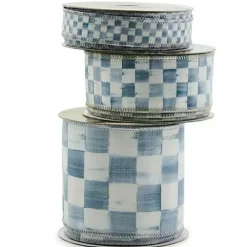 MacKenzie-Childs Sterling Check 1 Ribbon< Finishing Touches
