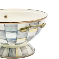 MacKenzie-Childs Sterling Check Almost Everything Bowl< Serveware