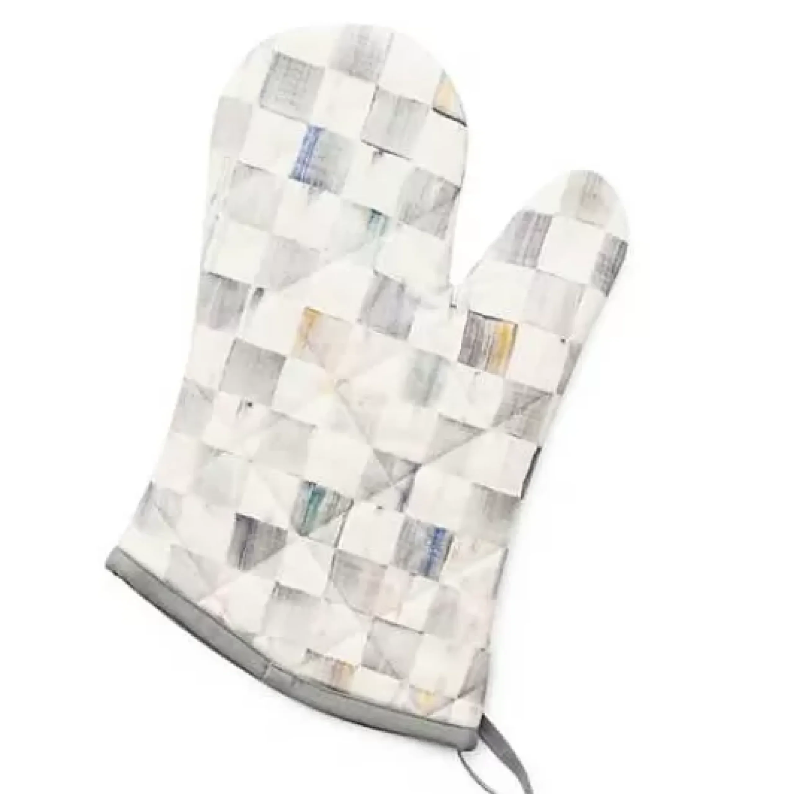 MacKenzie-Childs Sterling Check Bistro Oven Mitt< Kitchen & Table Linens|Kitchen Utensils & Tools