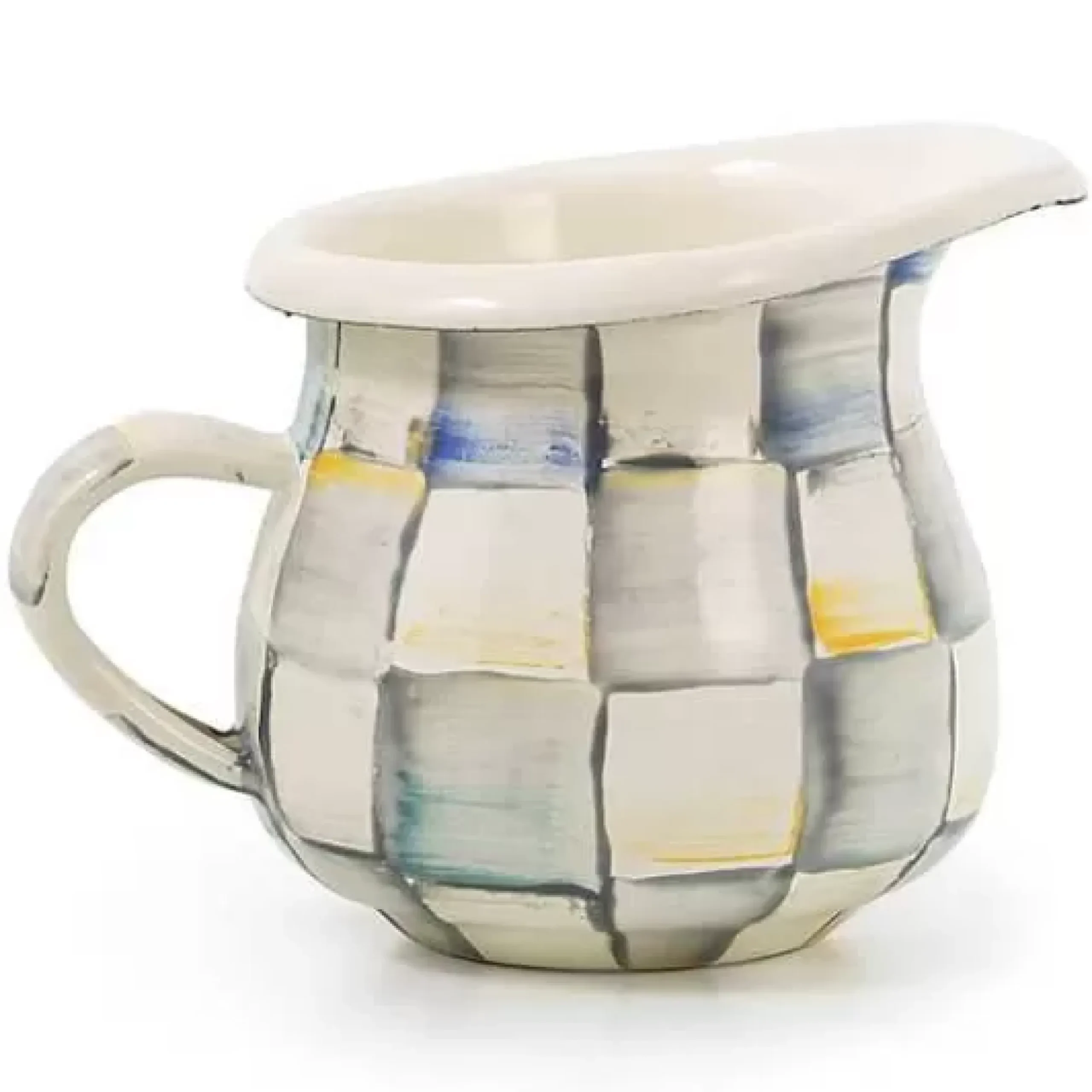 MacKenzie-Childs Sterling Check Little Creamer< The Coffee Shop|Serveware