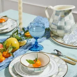 MacKenzie-Childs Sterling Check Pitcher< Fall Entertaining|Bar Entertaining