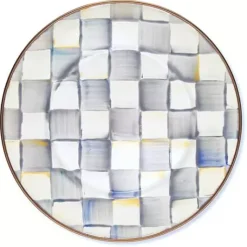 MacKenzie-Childs Sterling Check Salad/Dessert Plate< Dinnerware & Flatware