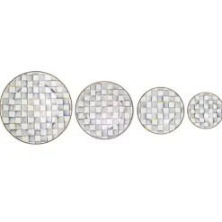 MacKenzie-Childs Sterling Check Serving Platter< Bar Entertaining|Serveware