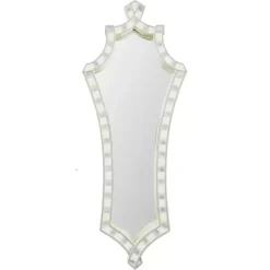 MacKenzie-Childs Sterling Check Wall Mirror< Room Accents