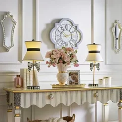 MacKenzie-Childs Sterling Check Wall Mirror< Room Accents