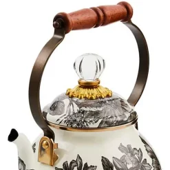 MacKenzie-Childs Sterling English Garden 2 Quart Tea Kettle< The Coffee Shop|Fall Entertaining