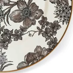MacKenzie-Childs Sterling English Garden Enamel Dinner Plate< Spring|Dinnerware & Flatware