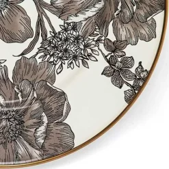 MacKenzie-Childs Sterling English Garden Enamel Salad/Dessert Plate< Spring|Dinnerware & Flatware