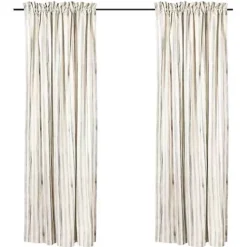 MacKenzie-Childs Sterling Stripe Curtain Panel< Room Accents