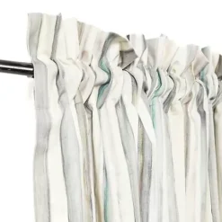 MacKenzie-Childs Sterling Stripe Curtain Panel< Room Accents