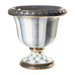 MacKenzie-Childs Sterling Stripe Urn< Spring|The Fall Shop