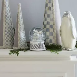 MacKenzie-Childs Sterling Village Snow Globe< Holiday|Room Accents