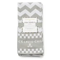 MacKenzie-Childs Sterling Zig Zag Dish Towels, Set of 3< Kitchen & Table Linens