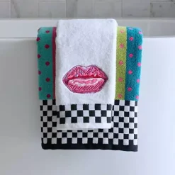 MacKenzie-Childs Stripe  Dot Confetti Bath Towel< Bath & Bath Accessories