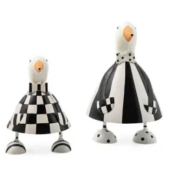 MacKenzie-Childs Striped Metal Goose< Spring|Outdoor