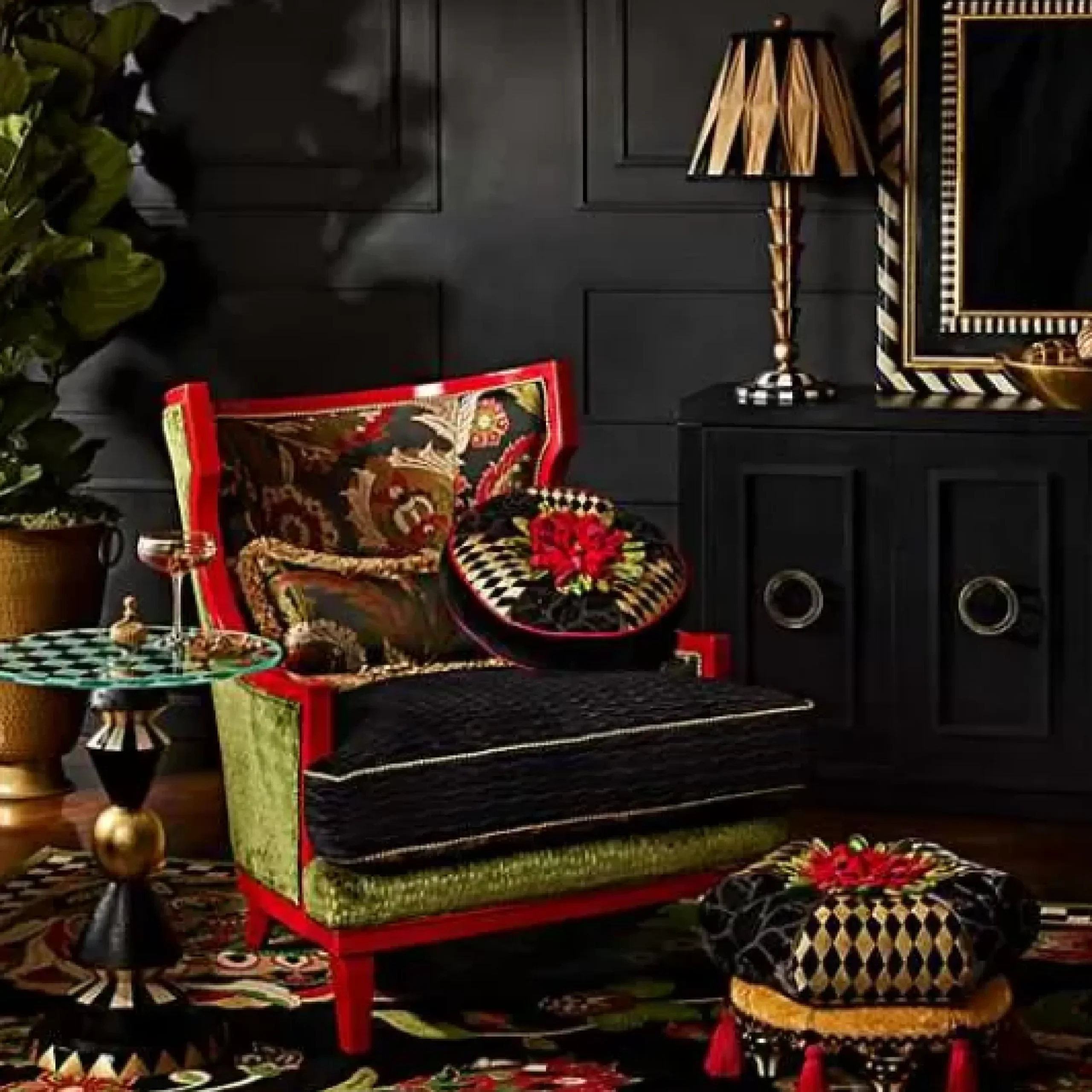 MacKenzie-Childs Tango Mirror< Room Accents
