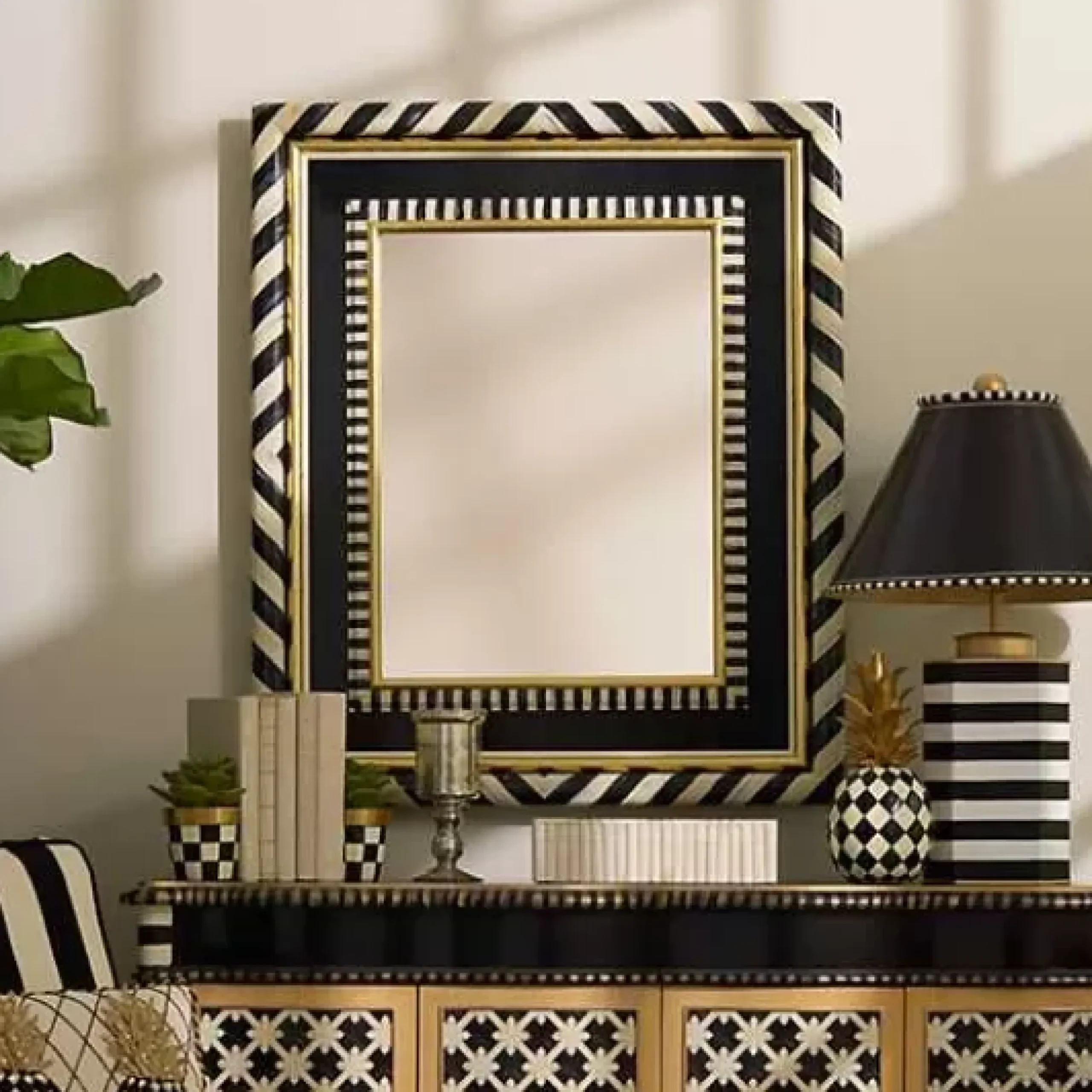 MacKenzie-Childs Tango Mirror< Room Accents