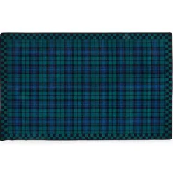 MacKenzie-Childs Tartan Black Watch 5'1 x 8'2 Rug< Rugs