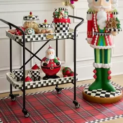 MacKenzie-Childs Tartan Red 3' x 5' Floor Mat< Rugs
