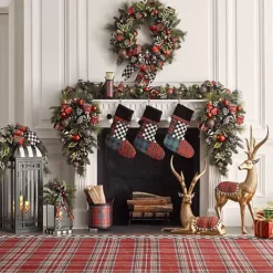 MacKenzie-Childs Tartastic Stocking< Holiday|Room Accents