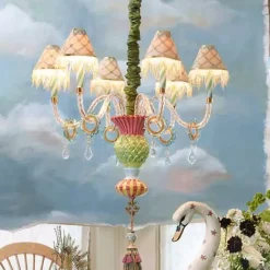 MacKenzie-Childs Thistle Chandelier< Lighting