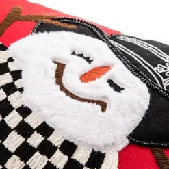 MacKenzie-Childs Top Hat Snowman Lumbar Pillow< Holiday|Pillows, Throws, & Cushions