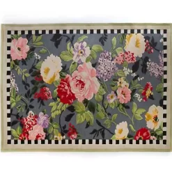 MacKenzie-Childs Tudor Rose 8' x 10' Rug< Rugs