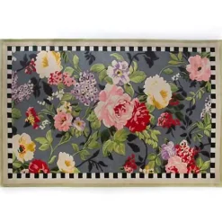 MacKenzie-Childs Tudor Rose 5' x 8' Rug< Rugs