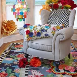 MacKenzie-Childs Tudor Rose 2'8 x 8' Runner< Rugs