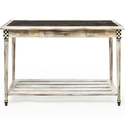 MacKenzie-Childs Tuscan Farm Console Table< Entryway Furniture|Living Room