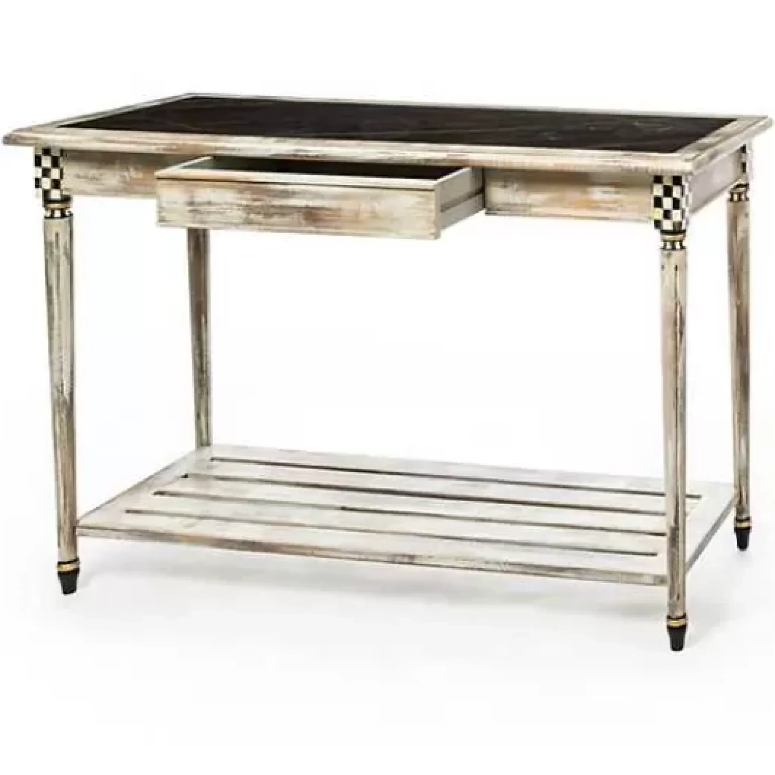 MacKenzie-Childs Tuscan Farm Console Table< Entryway Furniture|Living Room