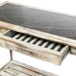 MacKenzie-Childs Tuscan Farm Console Table< Entryway Furniture|Living Room
