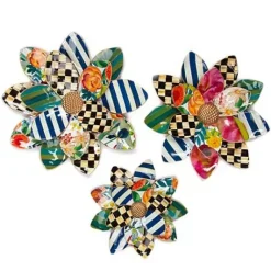 MacKenzie-Childs Wallflowers, Set of 3< Decor Sets|Room Accents