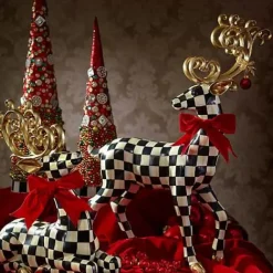 MacKenzie-Childs Westminster Standing Deer< Holiday|Room Accents